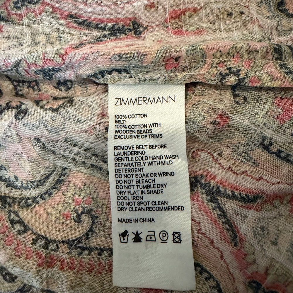Zimmermann Freja Shirred Maxi Dress - Picture 5 of 7